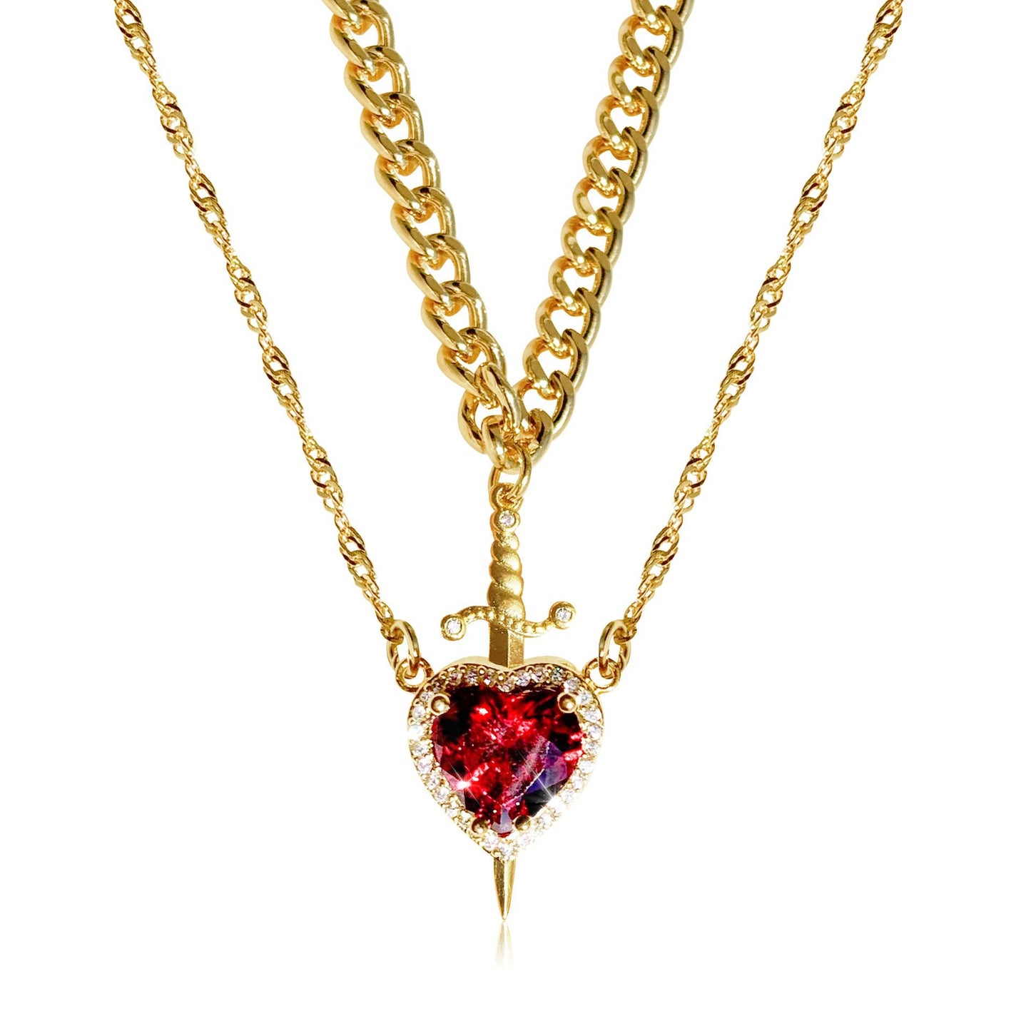 Rouge Éternel Necklace